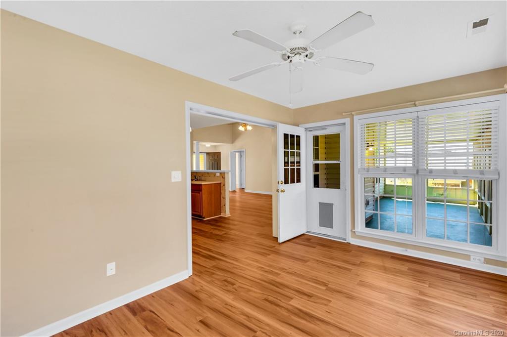 10 Farm Valley Road Fletcher, NC 28732 - Photo 25 of 29 a view of interior space with wooden floor and fan