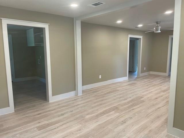 1631 Lcr 760 Groesbeck, TX 76642 - Photo 4 of 15 an empty room with wooden floor and closet