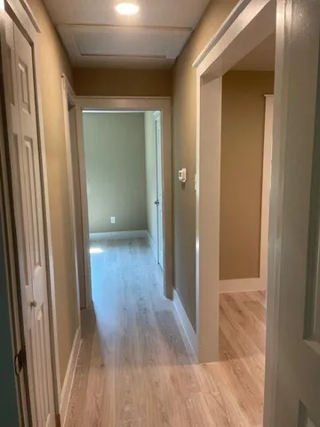 a view of wooden floor