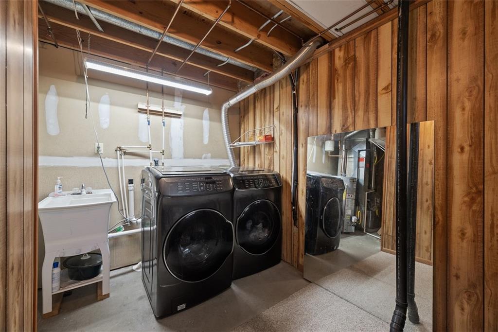 216 Briar Path Imperial, PA 15126 - Photo 32 of 39 a utility room with dryer and washer