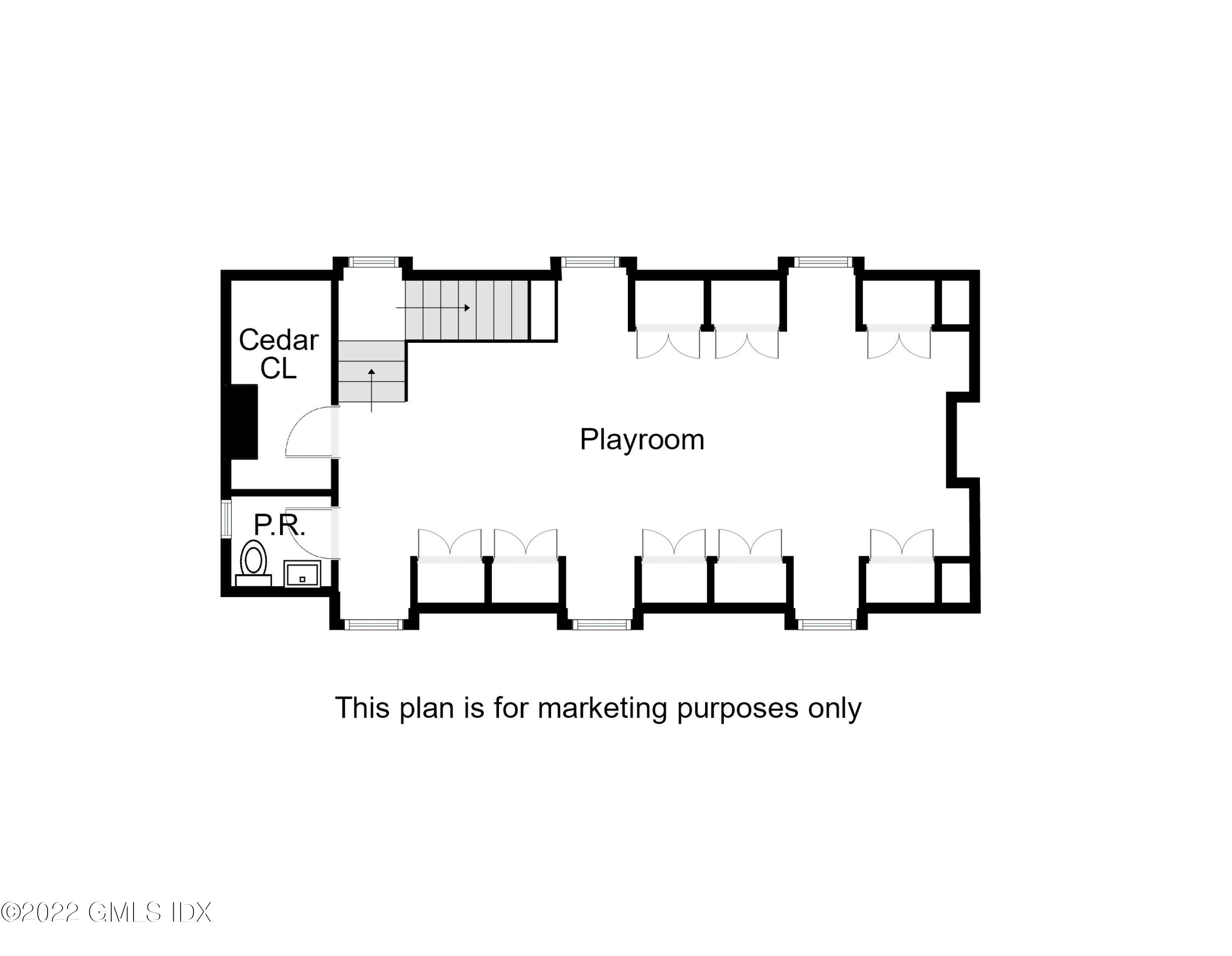99 Husted Lane Greenwich, CT 06830 - Photo 27 of 27 a picture of a floor plan