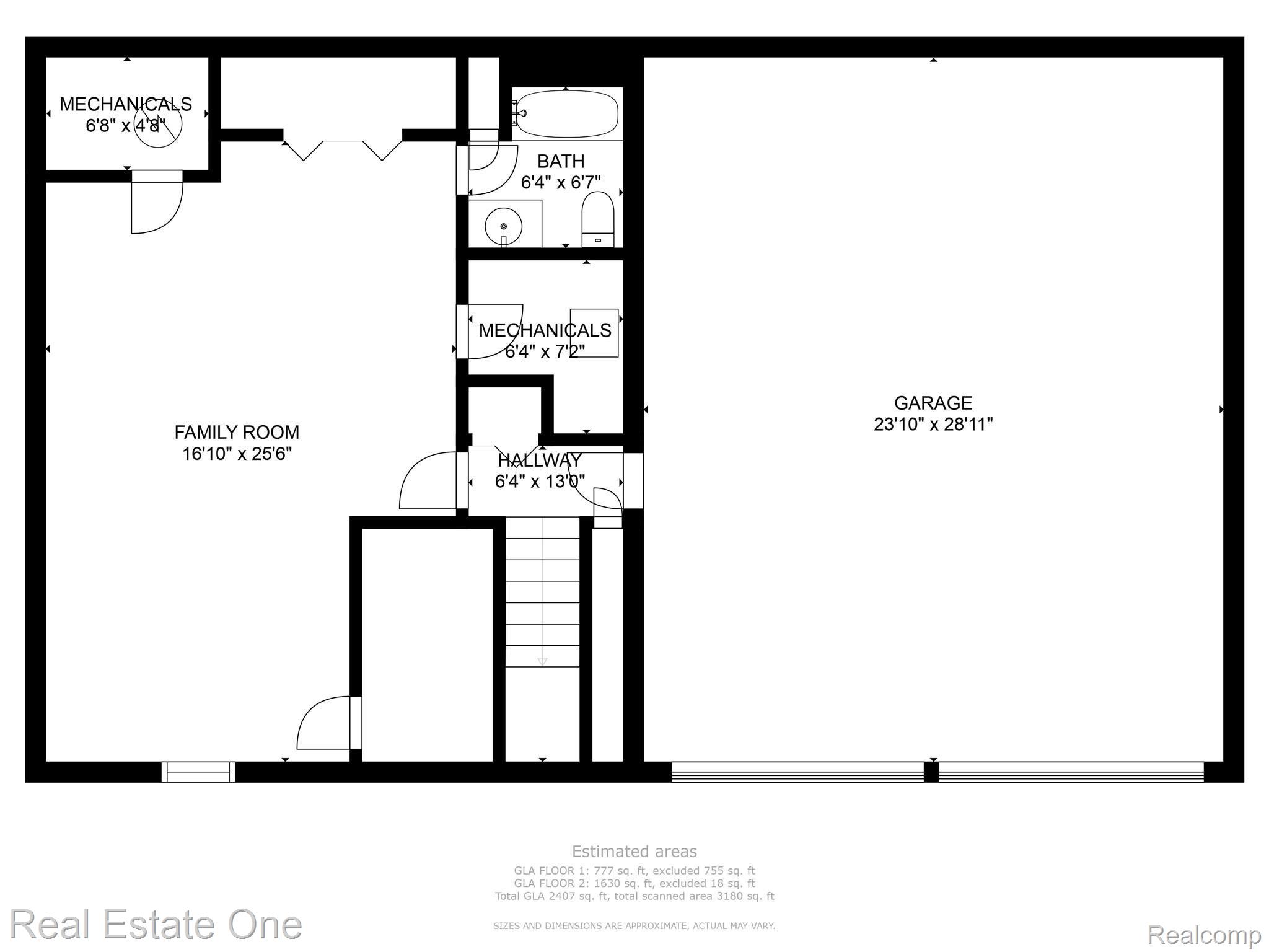 1379 Northern Ridge Drive Brighton, MI 48116 - Photo 37 of 37 Lower Level Floor Plan
