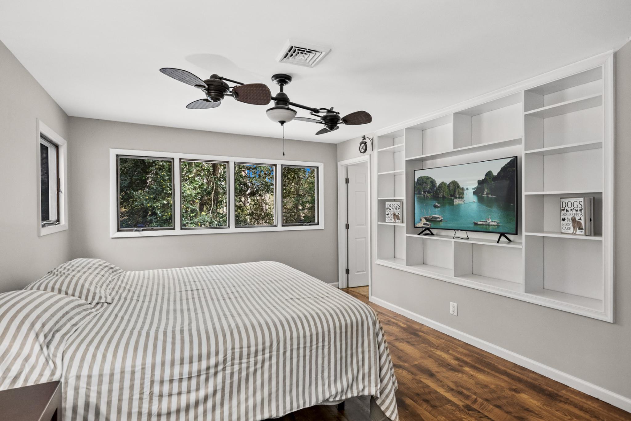37 Hawkin Road Medford, NJ 08055 - Photo 15 of 54 Serene primary bedroom with nature views.