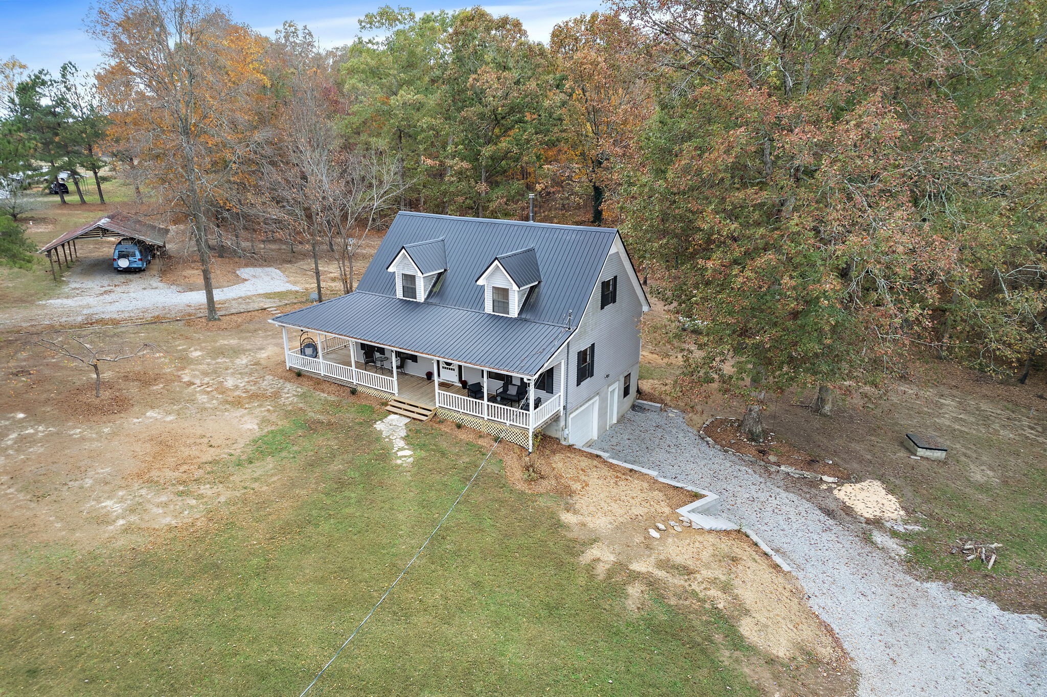 131 Locker Road Summertown, TN 38483 - Photo 38 of 38 a view of a house with a yard