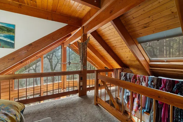 a view of stairs with an outdoor space