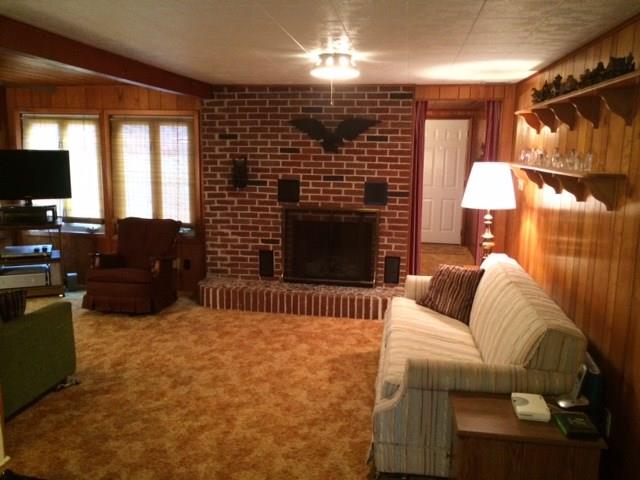 2550 River Road Cowansville, PA 16218 - Photo 12 of 18 Living room with wall of windows.