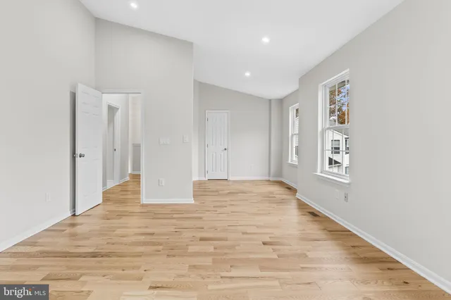 a view of empty room