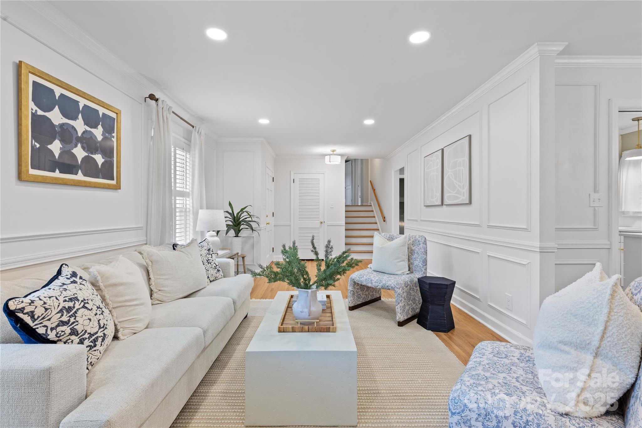1024 Regency Drive Charlotte, NC 28211 - Photo 9 of 47 a living room with furniture and a potted plant