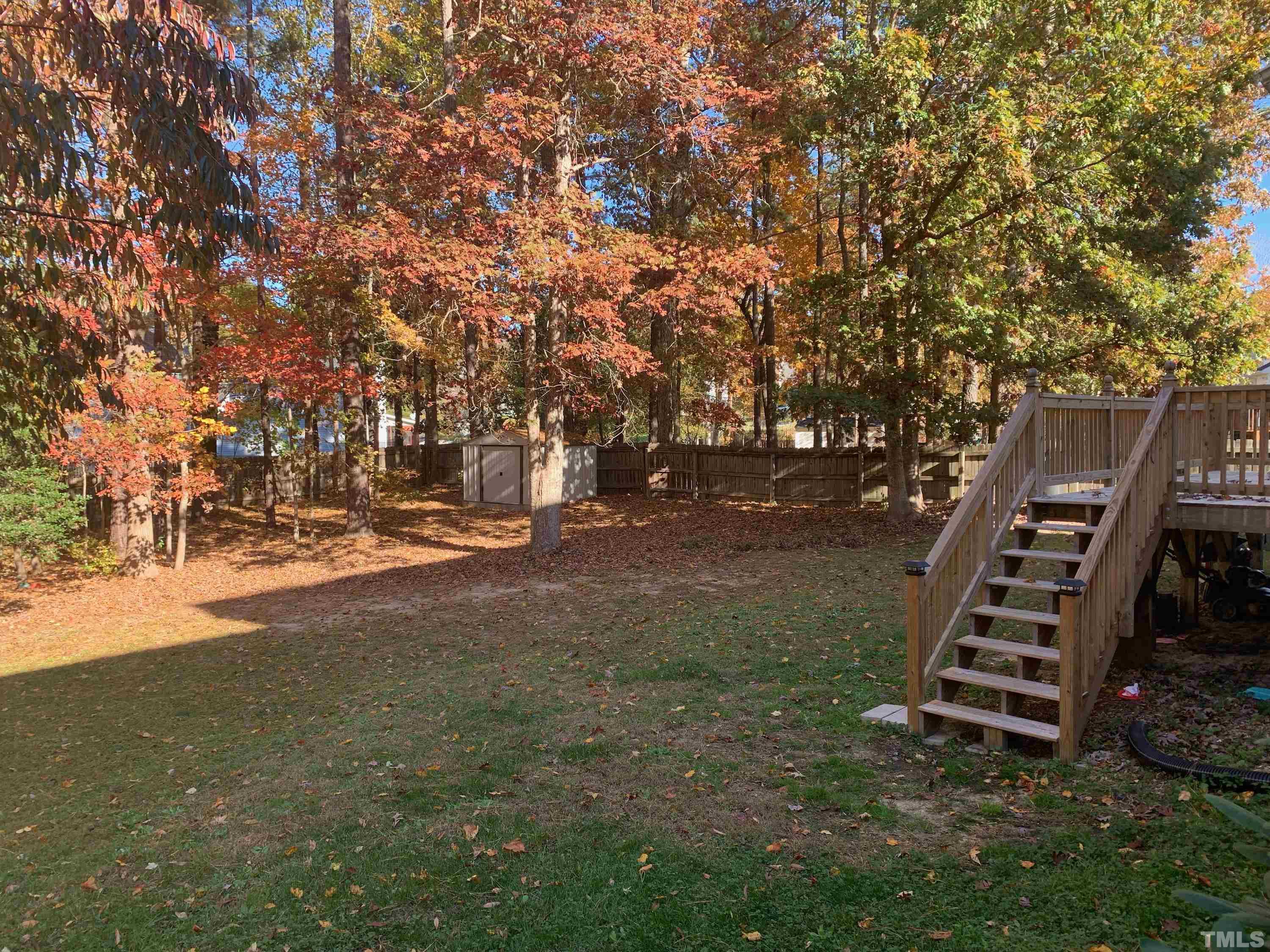 3545 Dewing Drive Raleigh, NC 27616 - Photo 3 of 13 a view of yard with green space