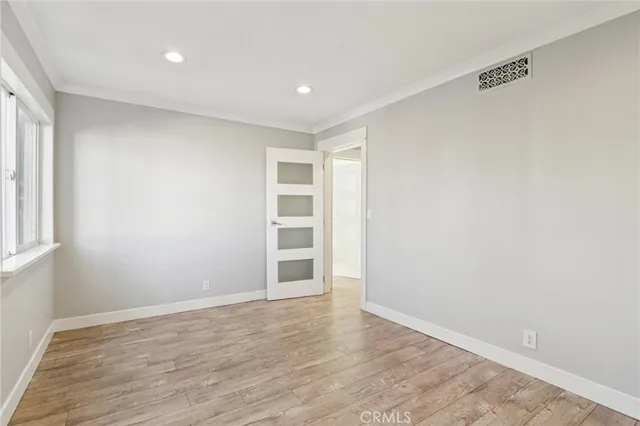 wooden floor in a room