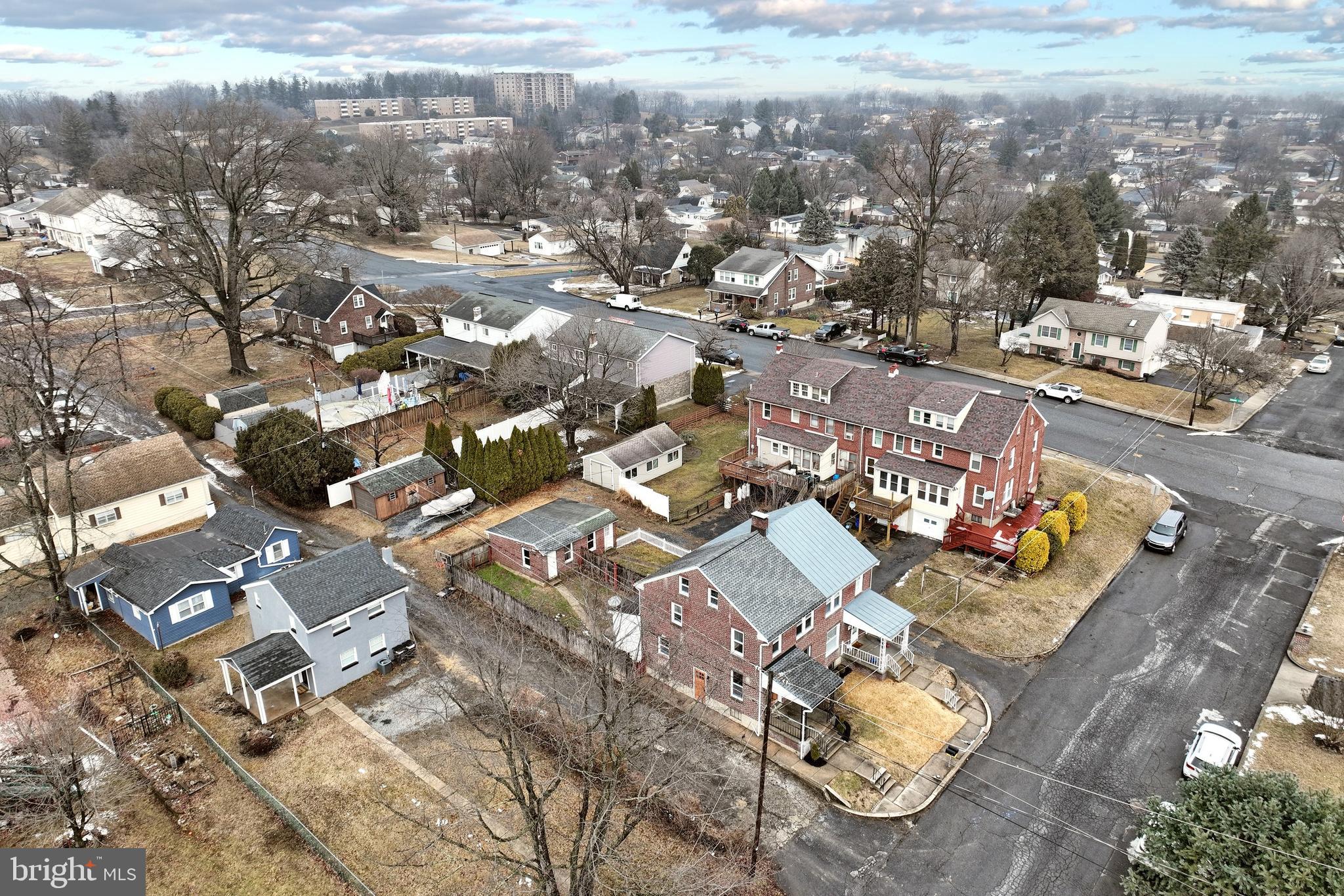 1611 Meade Street Reading, PA 19607 - Photo 4 of 59 an aerial view of multiple house