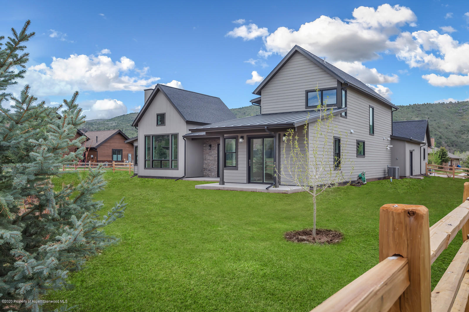 347 Equestrian Way Carbondale, CO 81623 - Photo 29 of 31 a view of a house with a backyard