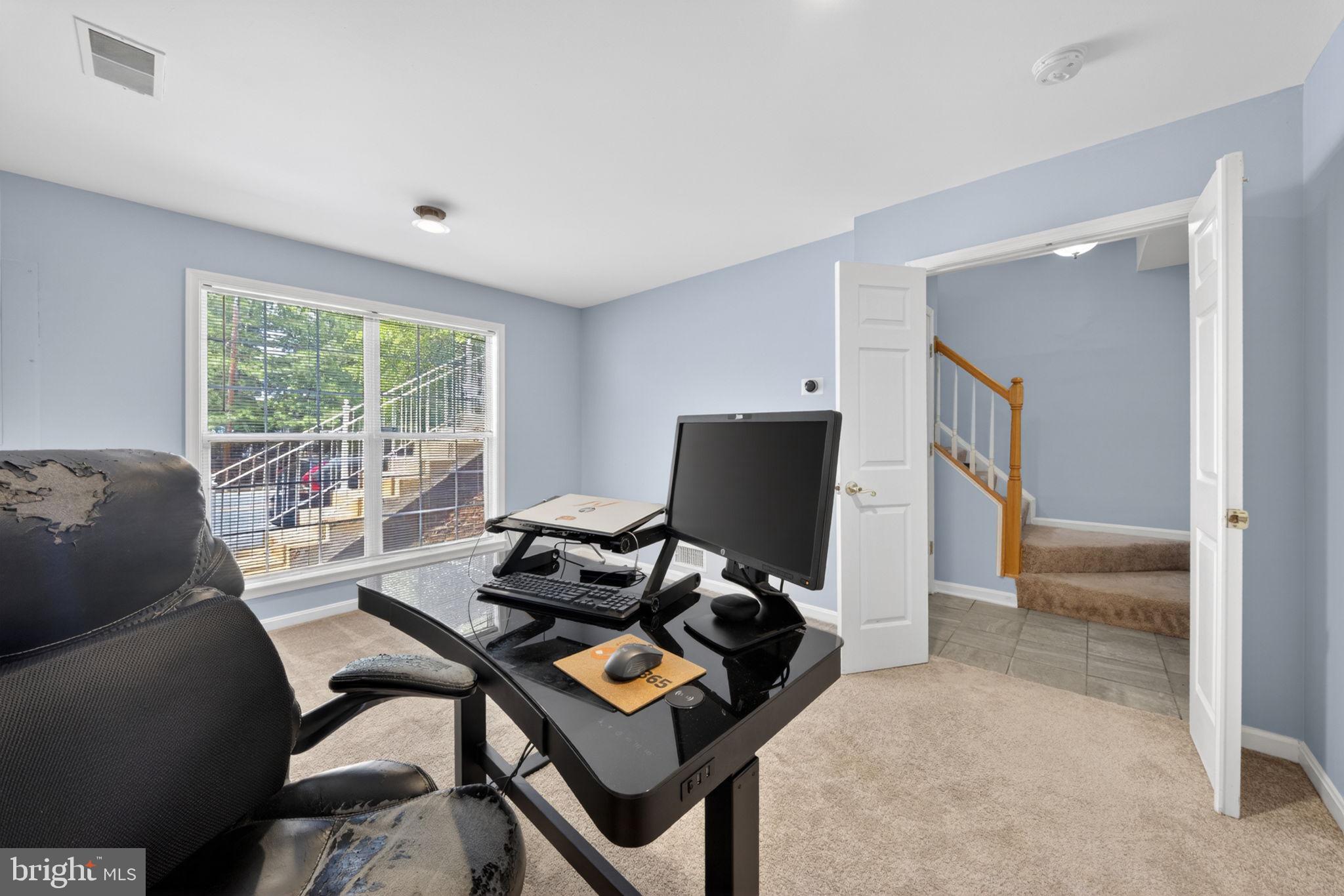 6006 Lincolnia Road Alexandria, VA 22312 - Photo 38 of 42 Bright and inviting home office space.