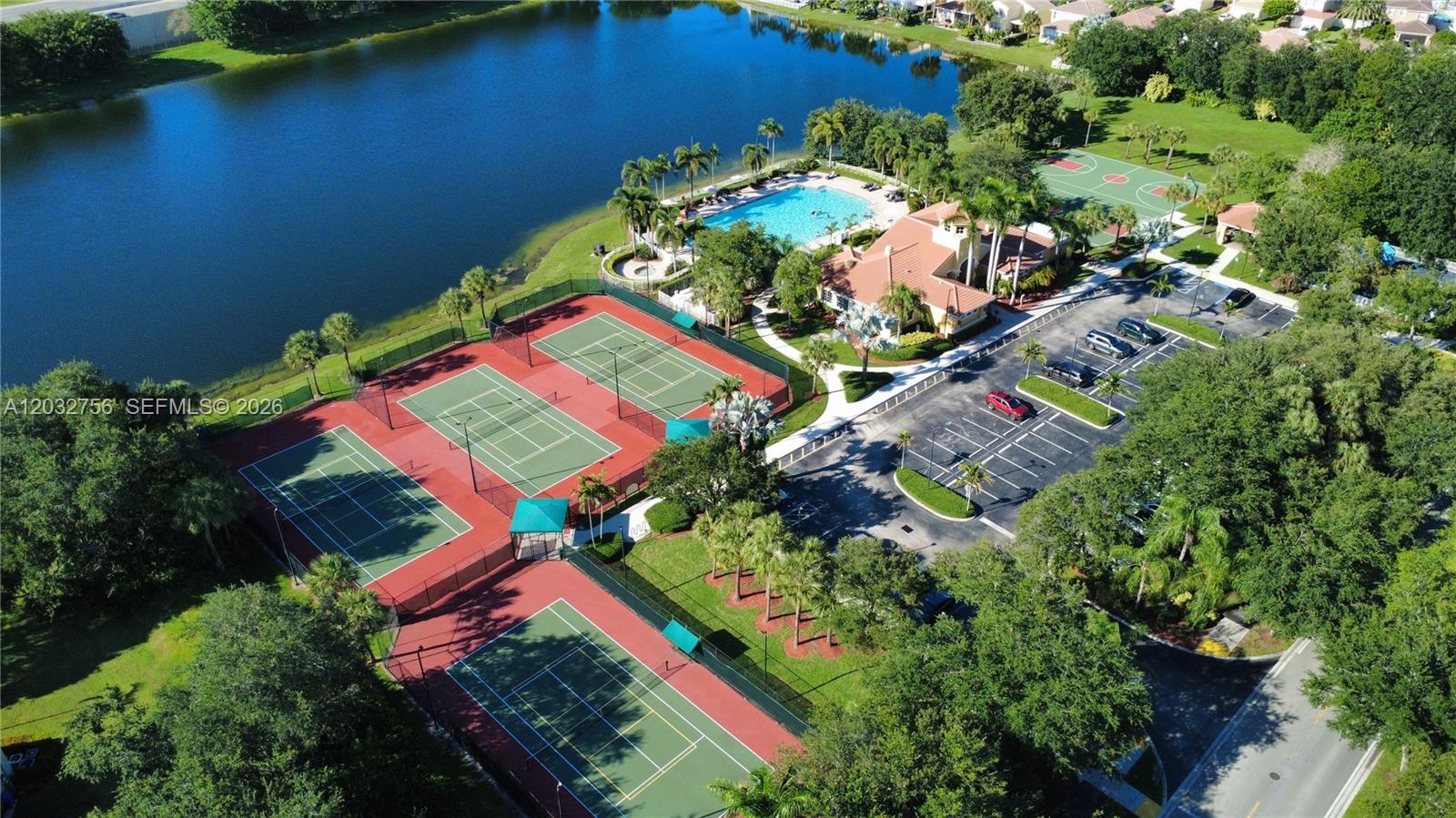 4331 Southwest 124th Way Miramar, FL 33027 - Photo 37 of 40 an aerial view of a house swimming pool and outdoor space