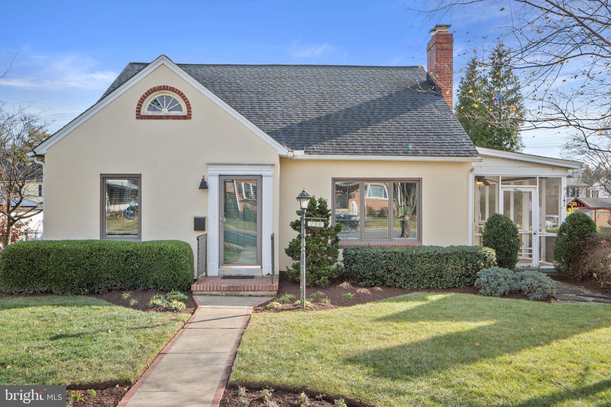 706 Fairview Avenue Frederick, MD 21701 - Photo 5 of 48 a view of a house with a yard