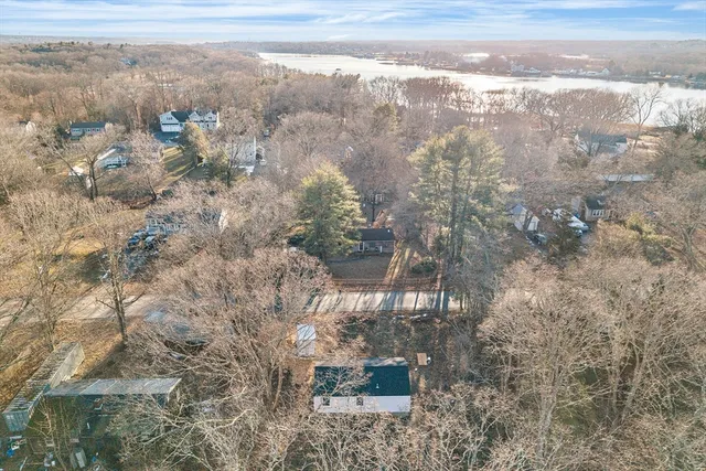 a view of city and ocean