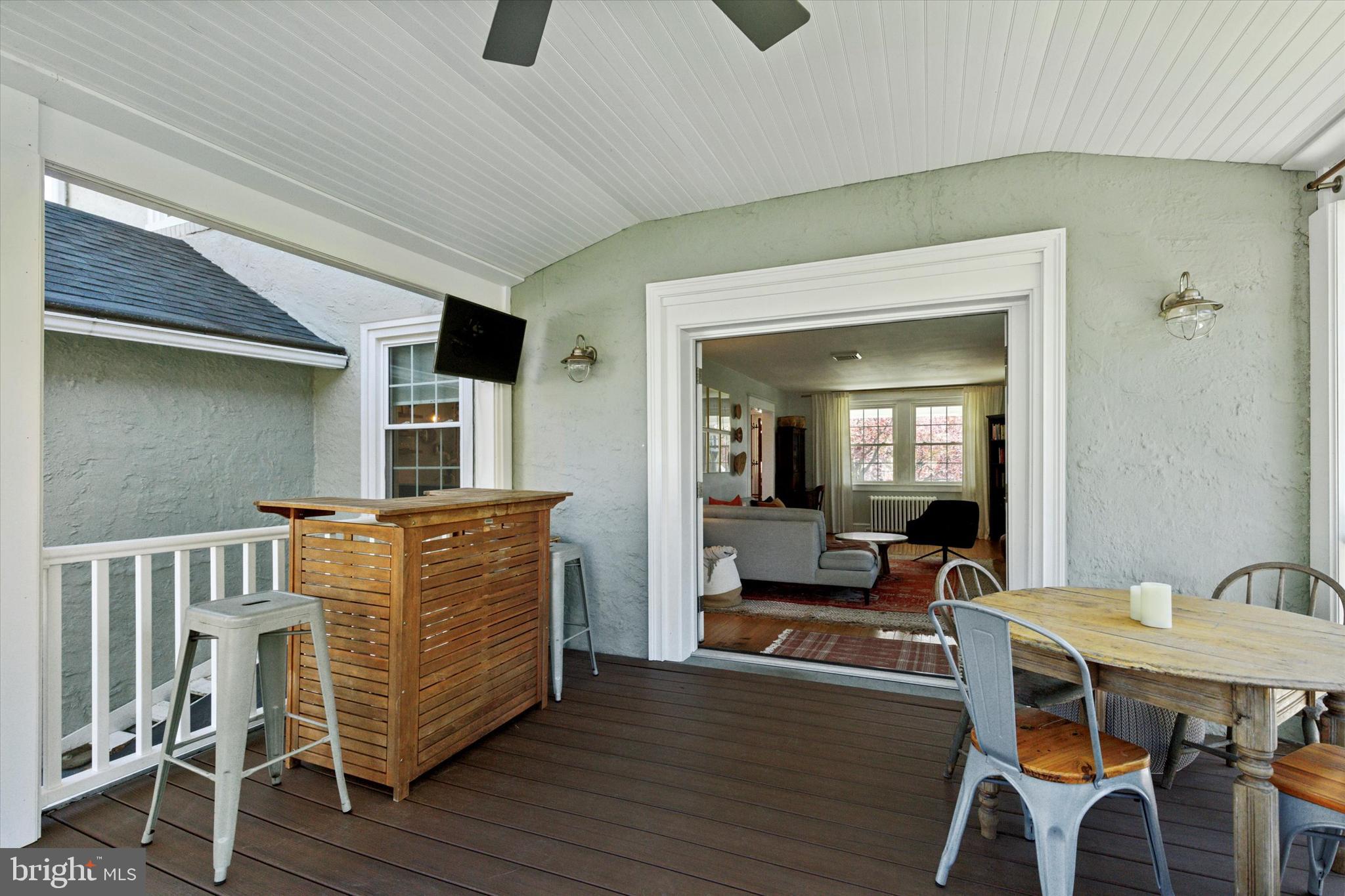 403 Old Lancaster Road Berwyn, PA 19312 - Photo 12 of 41 a workspace with wooden floor