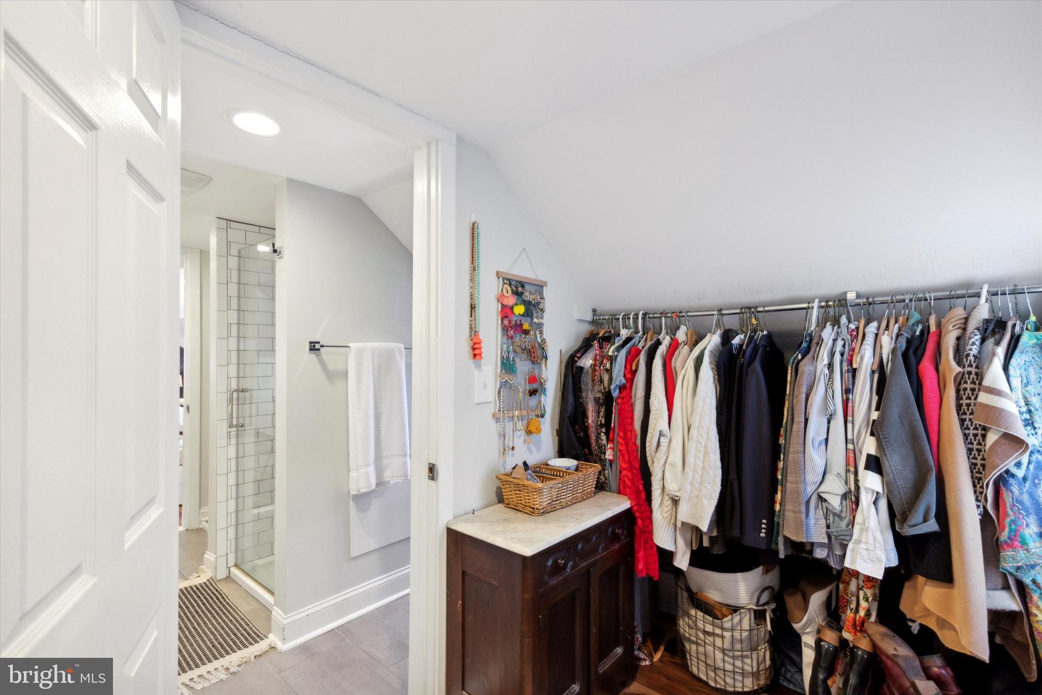 403 Old Lancaster Road Berwyn, PA 19312 - Photo 32 of 41 a view of walk in closet with clothes