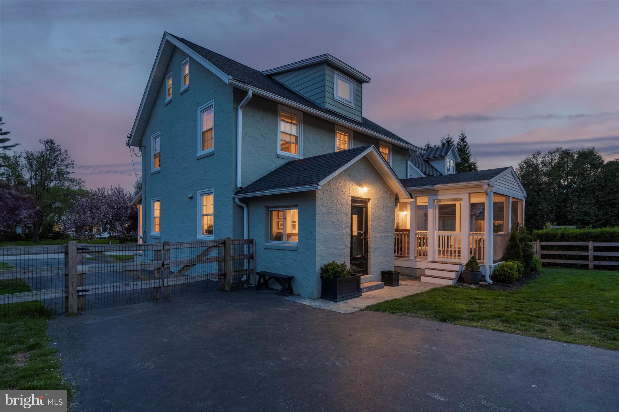 403 Old Lancaster Road Berwyn, PA 19312 - Photo 35 of 41 a front view of a house with a yard