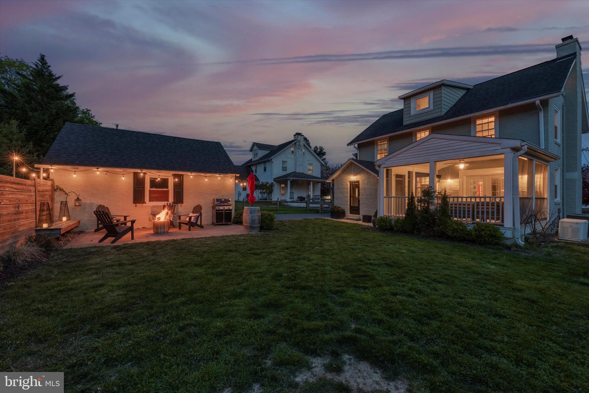 403 Old Lancaster Road Berwyn, PA 19312 - Photo 37 of 41 a front view of house with yard and green space