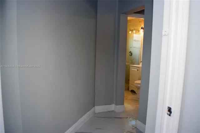 a view of a bathroom