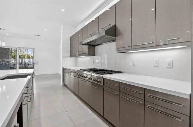 a view of a black and white checkered floor