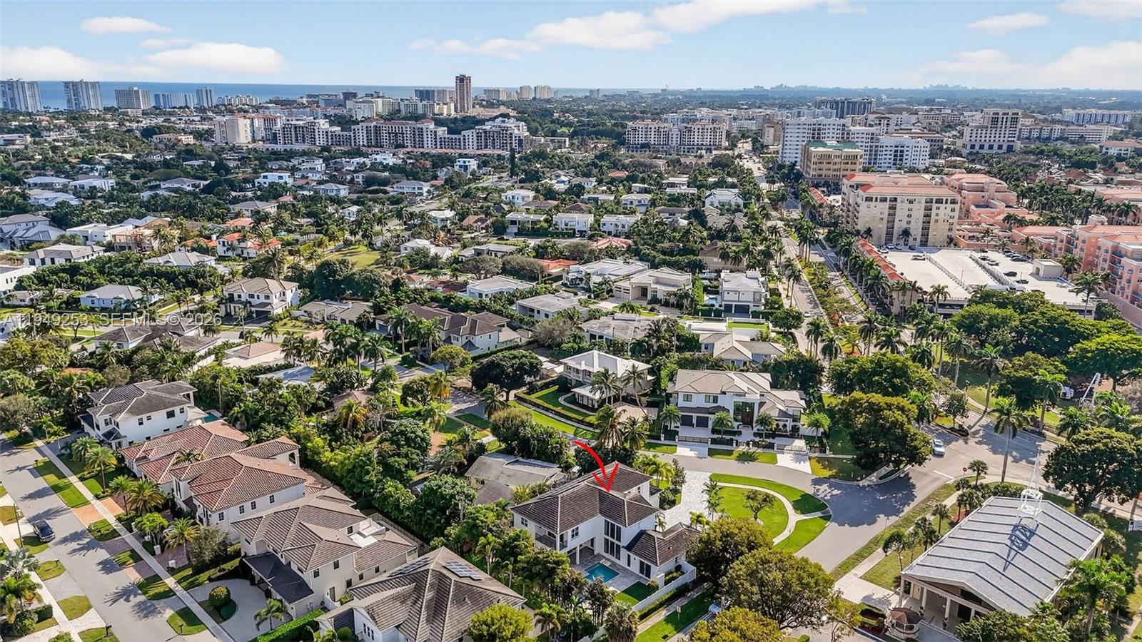201 Northeast 6th Street Boca Raton, FL 33432 - Photo 93 of 100 an aerial view of a city