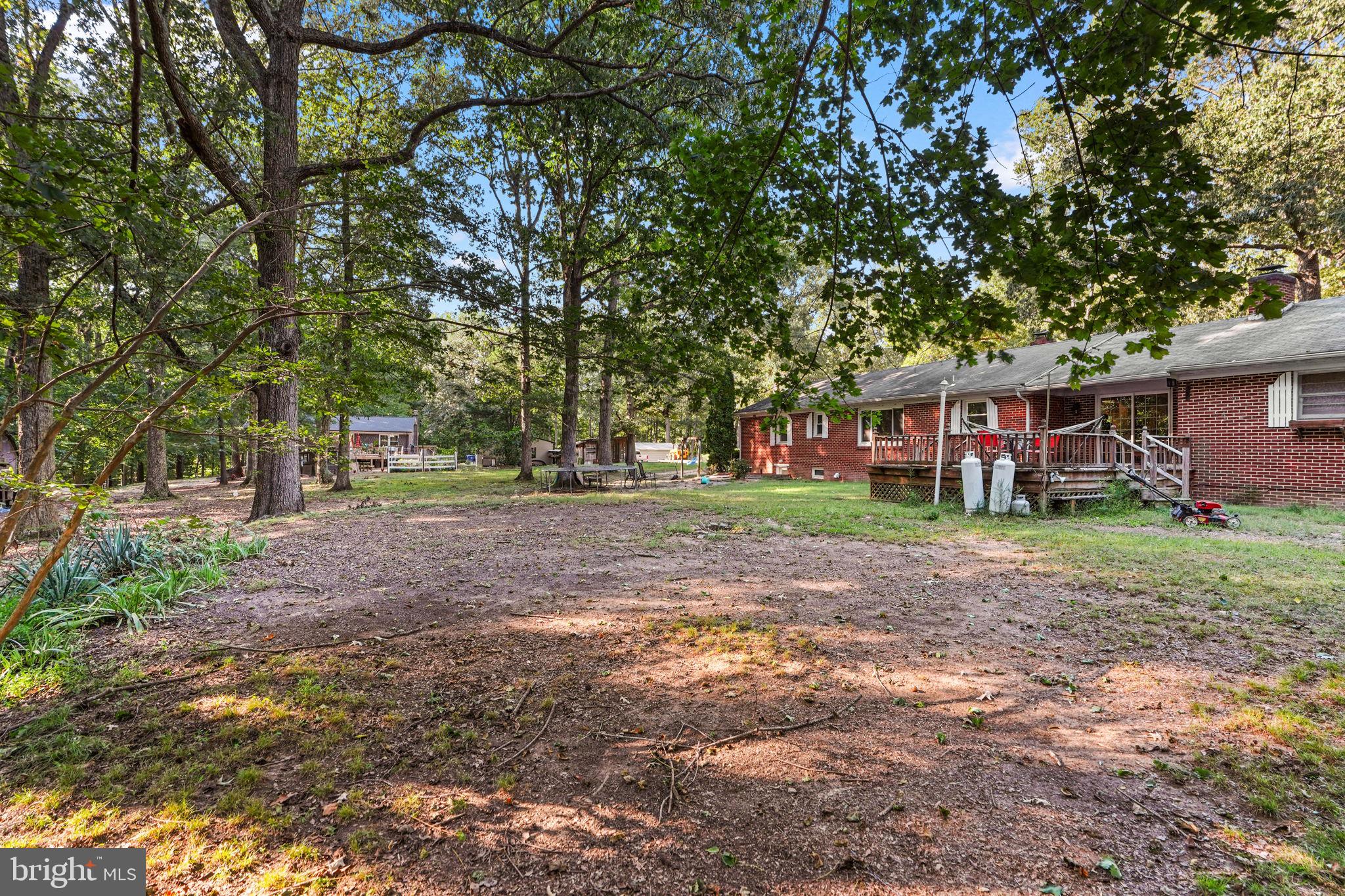 7375 Billingsley Road Bryans Road, MD 20616 - Photo 39 of 48 Flat level area in backyard