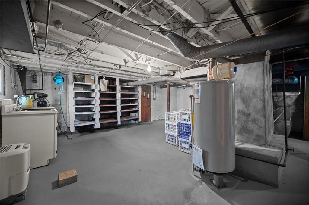 18 Locust Street Clarksville, PA 15322 - Photo 23 of 38 Basement is walkout and can be finished. Home also comes with whole house generator and water softening system