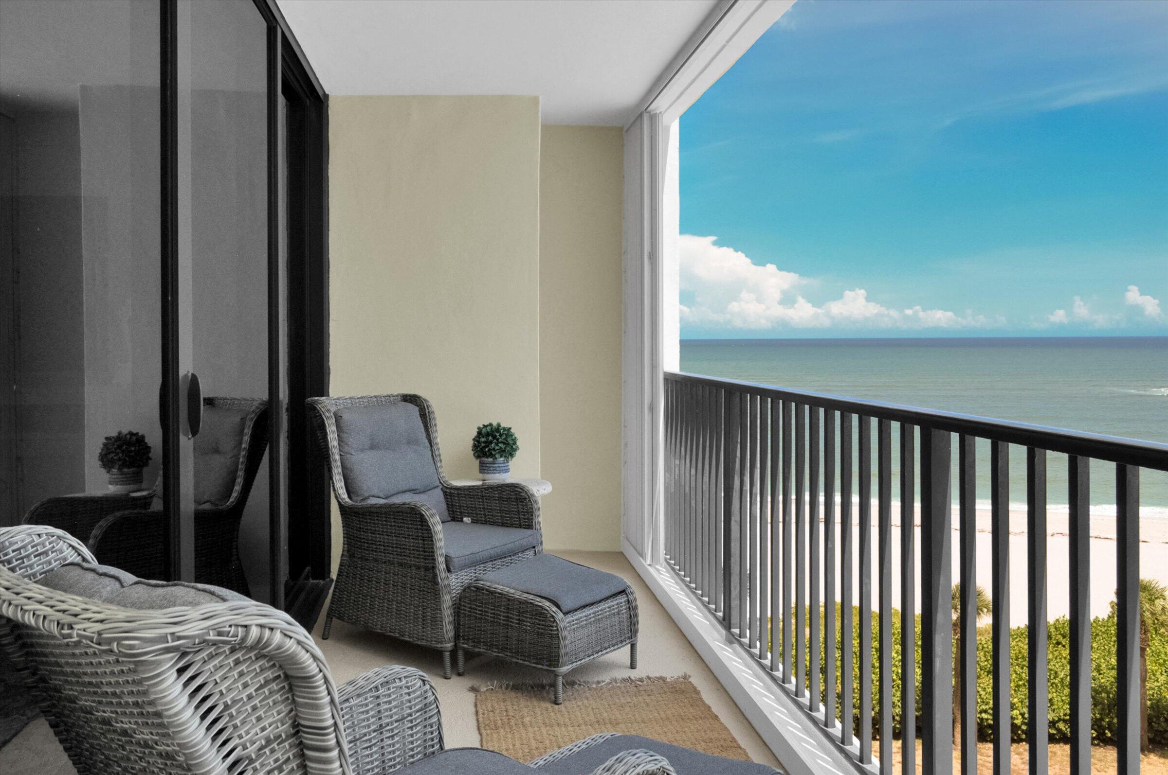 400 Ocean Trail Way, Unit 703 Jupiter, FL 33477 - Photo 46 of 63 Balcony