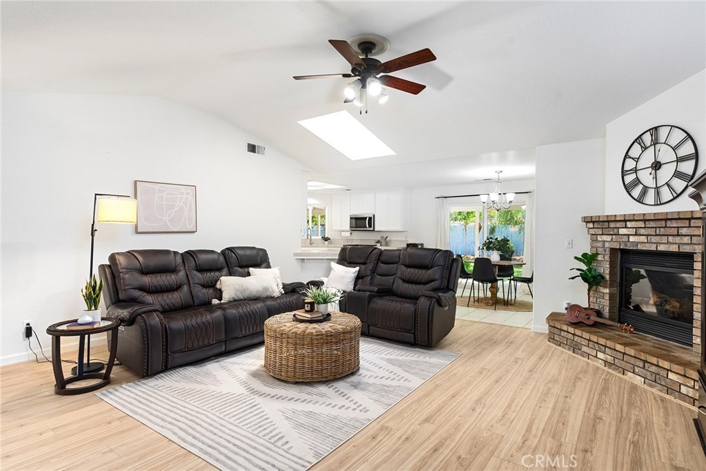 3011 Calistoga Drive Chico, CA 95973 - Photo 2 of 40 a living room with furniture fireplace and a window