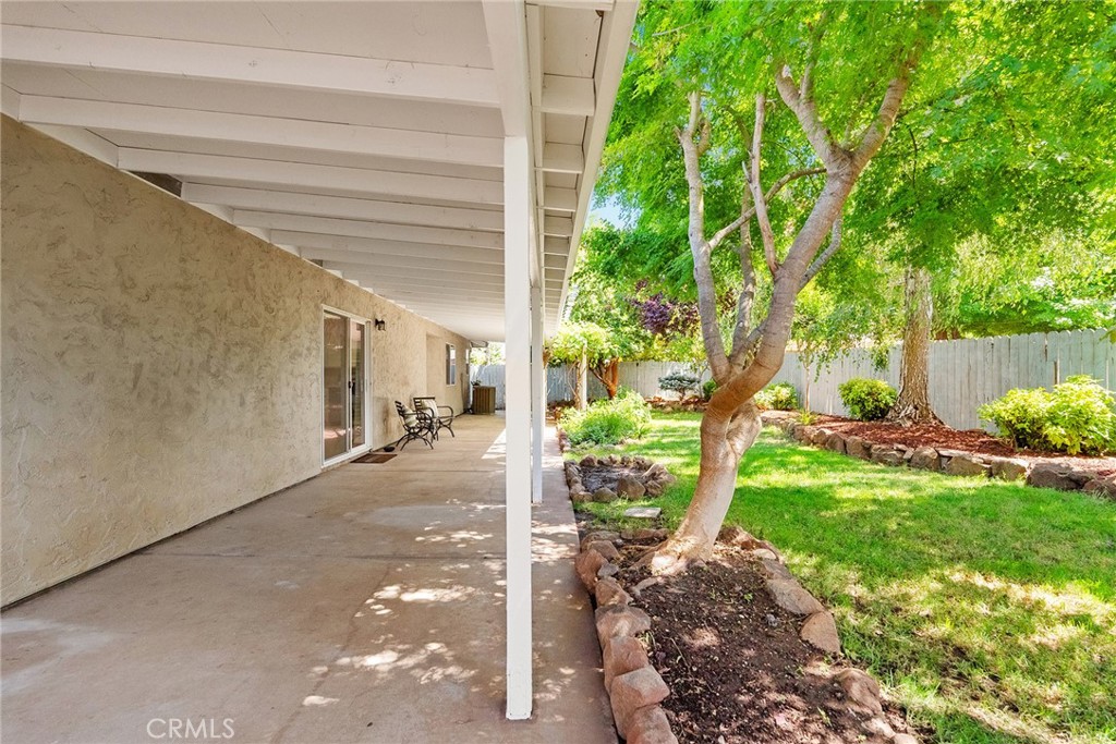 3011 Calistoga Drive Chico, CA 95973 - Photo 34 of 40 a view of a back yard of the house