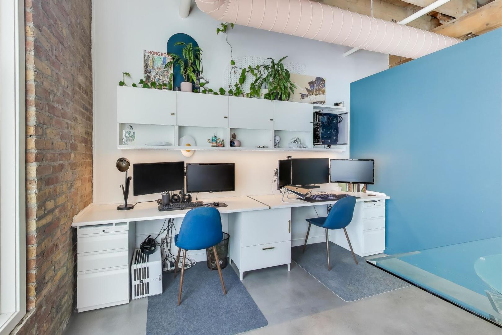 5235 North Ravenswood Avenue, Unit 3 Chicago, IL 60640 - Photo 19 of 27 a view of workspace with cabinets