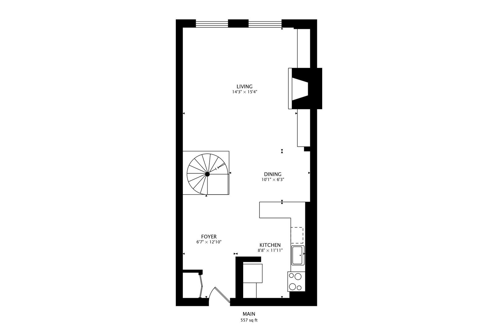 5235 North Ravenswood Avenue, Unit 3 Chicago, IL 60640 - Photo 27 of 27 a picture of a bathroom with a shower