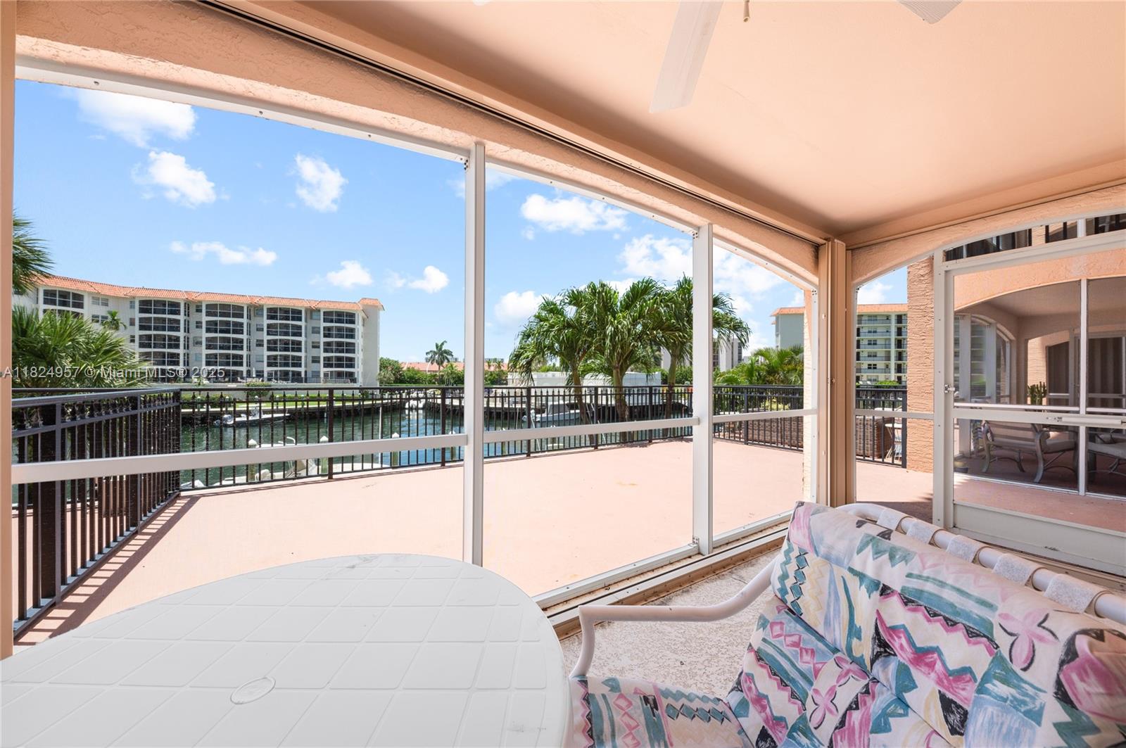 2871 North Ocean Boulevard, Unit V143 Boca Raton, FL 33431 - Photo 12 of 20 Screened in waterfront balcony