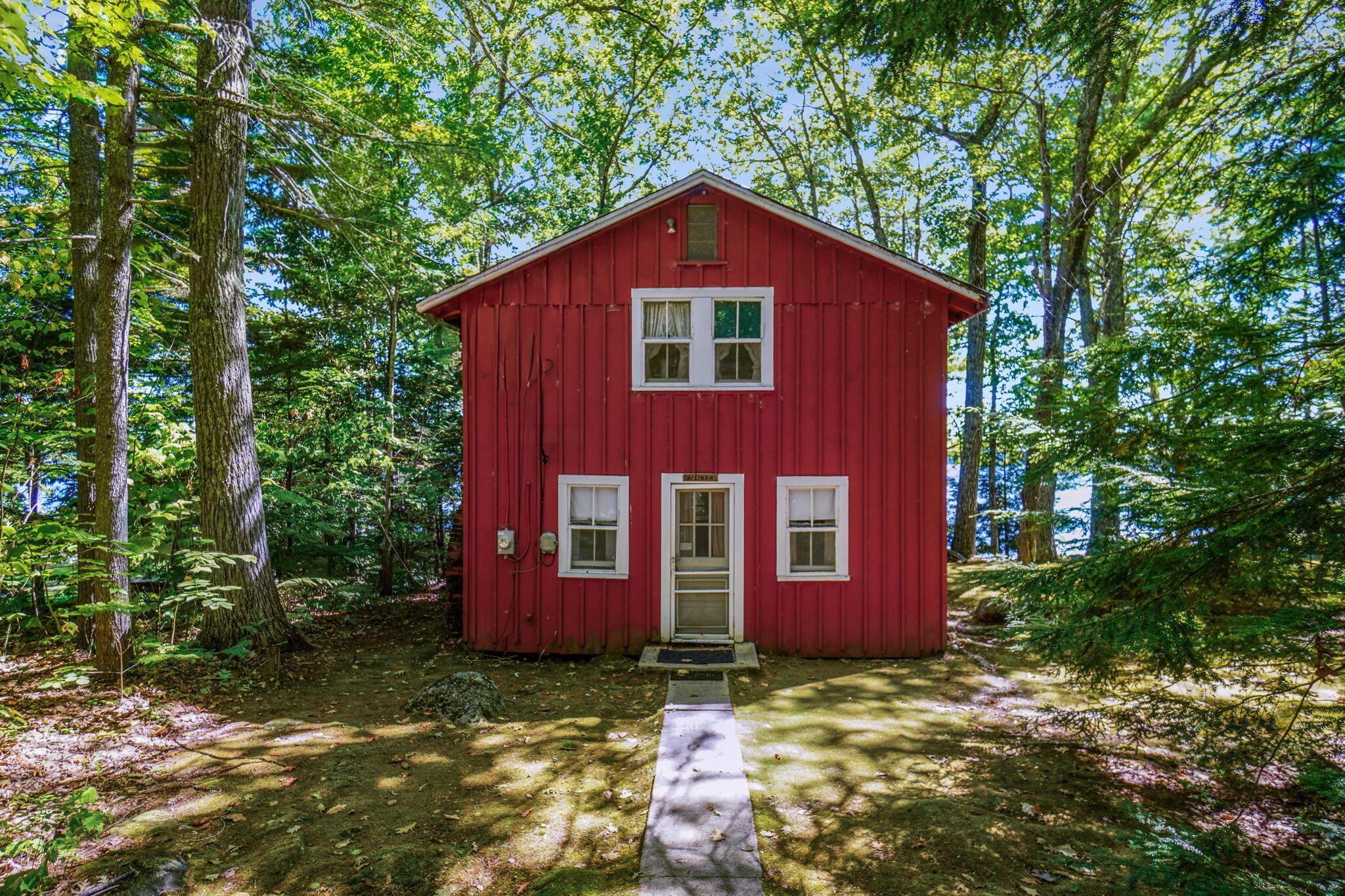 331 Mt Hunger Shore Road Raymond, ME 04071 - Photo 7 of 28 Front door facing the road