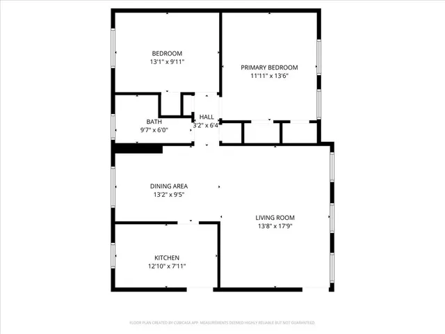 a picture of a bench in a white building