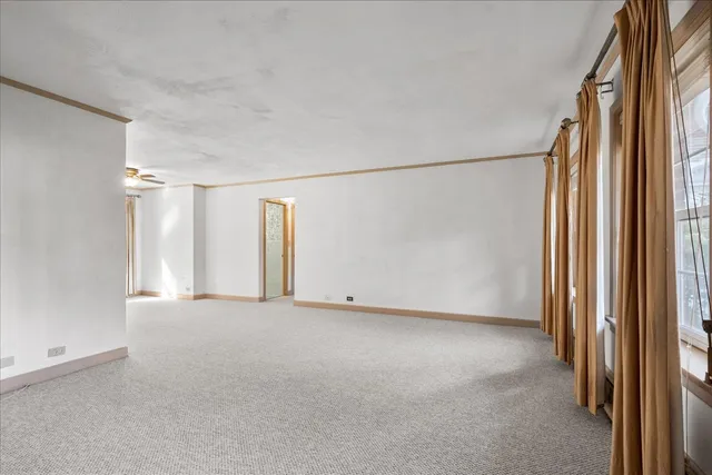 a view of empty room