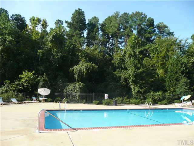 5635 Bridgetowne Way Raleigh, NC 27609 - Photo 17 of 18 a view of swimming pool with seating space