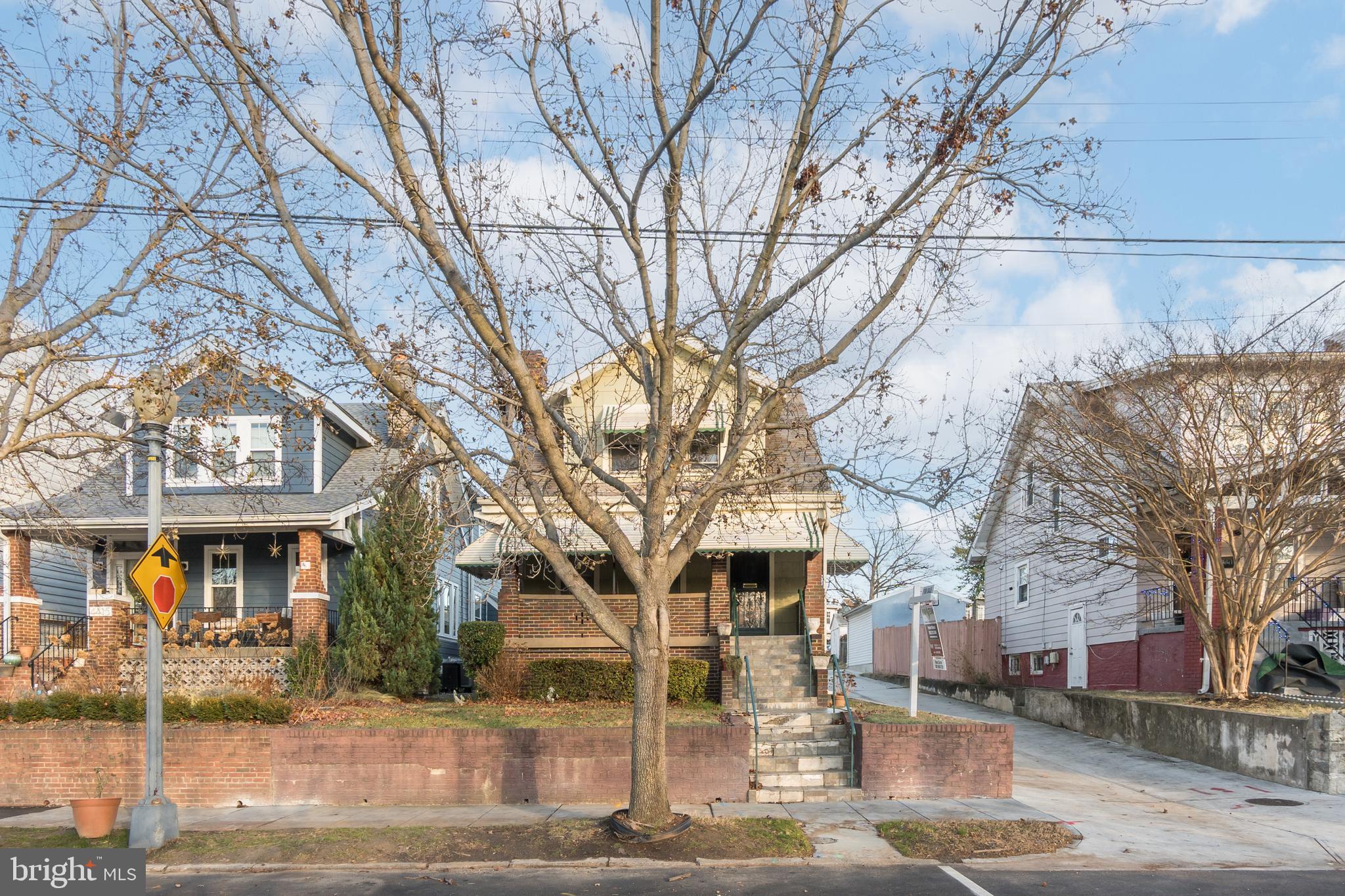 4413 7th Street Northwest Washington, DC 20011 - Photo 2 of 20 a front view of a building with street view