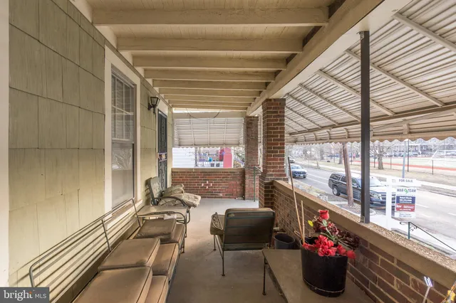 a room with furniture