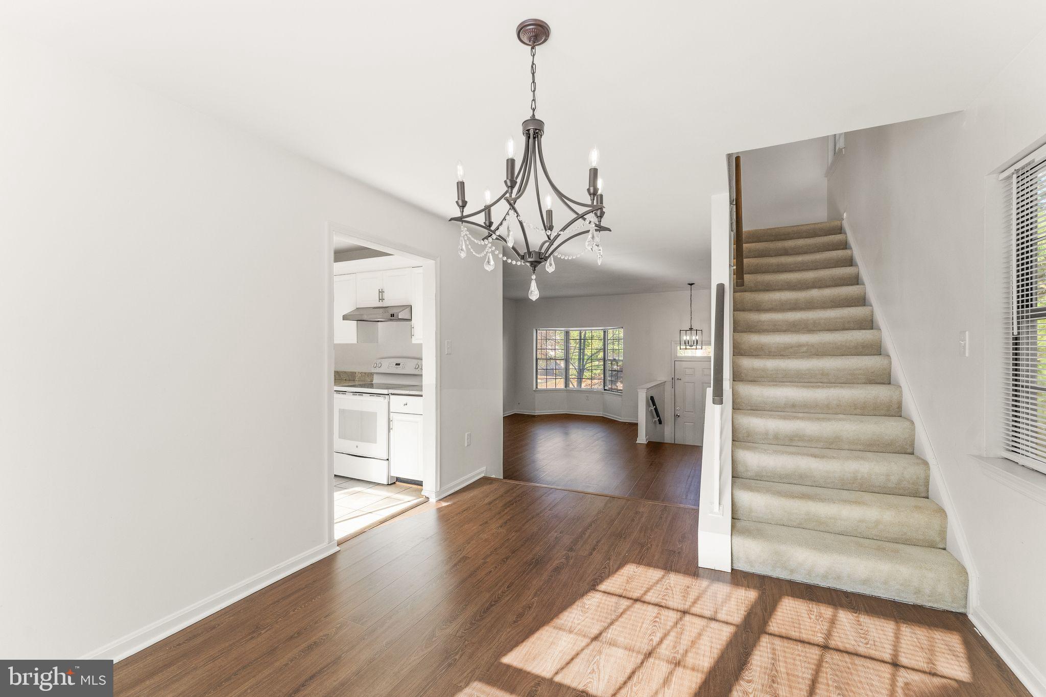 6001 Little Brook Court Clifton, VA 20124 - Photo 15 of 46 a view of entryway with wooden floor