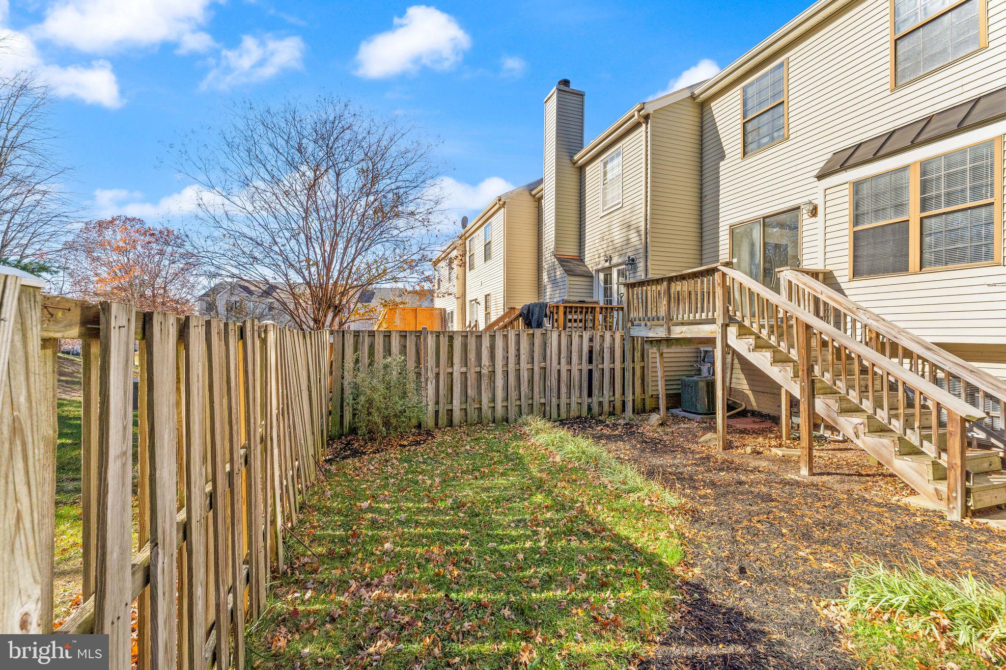 6001 Little Brook Court Clifton, VA 20124 - Photo 35 of 46 a view of a backyard with pathway