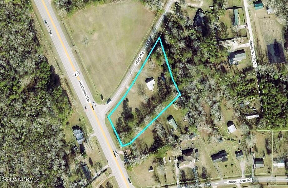 980 Wells Road Jacksonville, NC 28540 - Photo 3 of 3 Wells Rd tax map