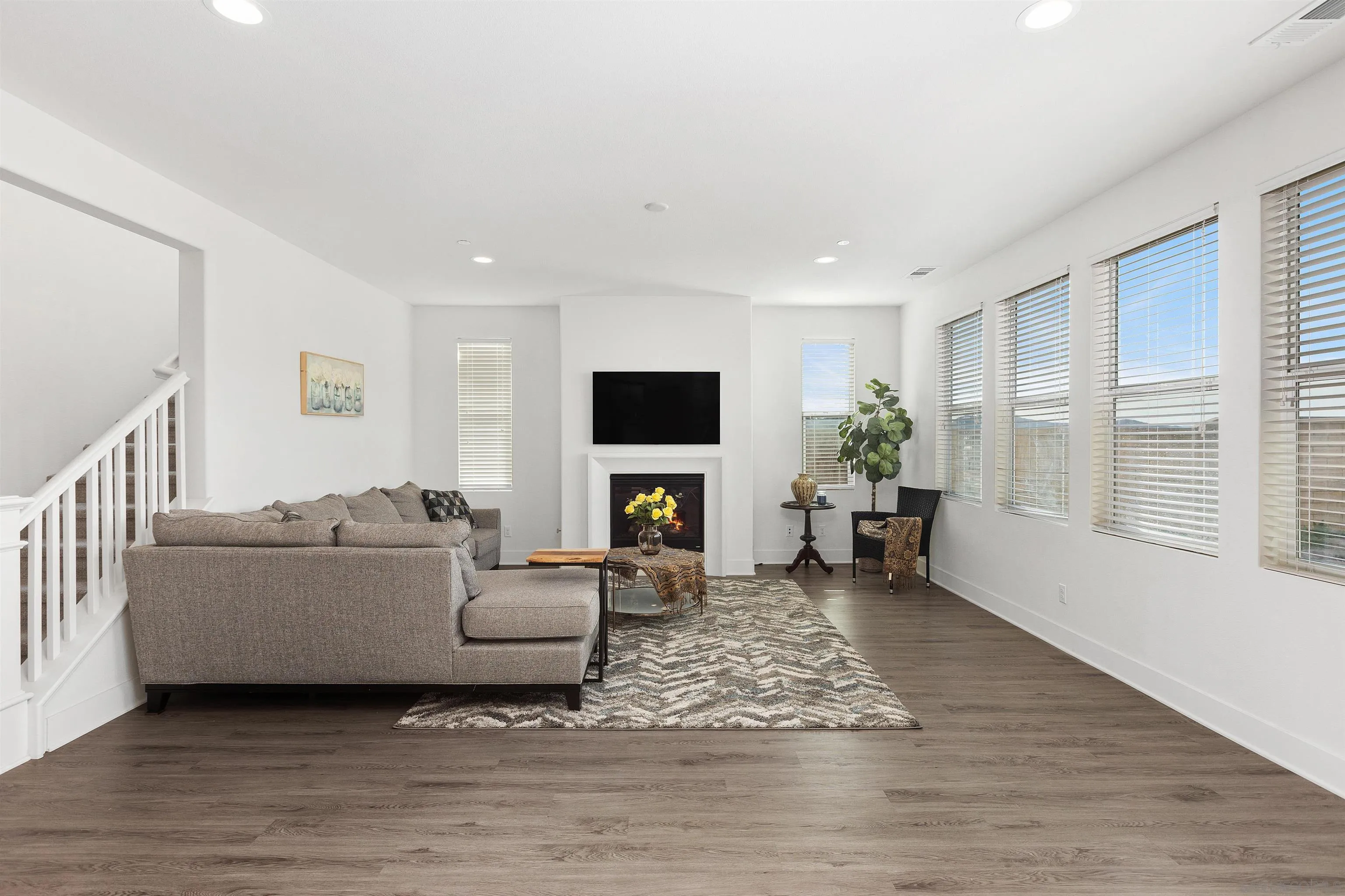 35732 Garrano Lane Fallbrook, CA 92028 - Photo 7 of 44 a living room with furniture and a flat screen tv