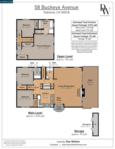 $1,495,000 | 58 Buckeye Avenue, Oakland, CA 94618