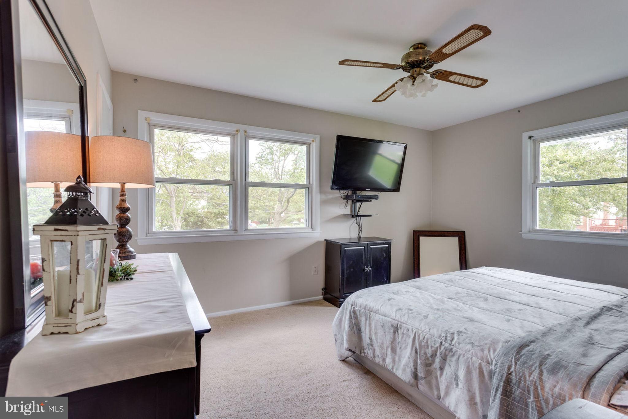 6420 Meriwether Lane Springfield, VA 22150 - Photo 13 of 27 Master BR with lots of windows