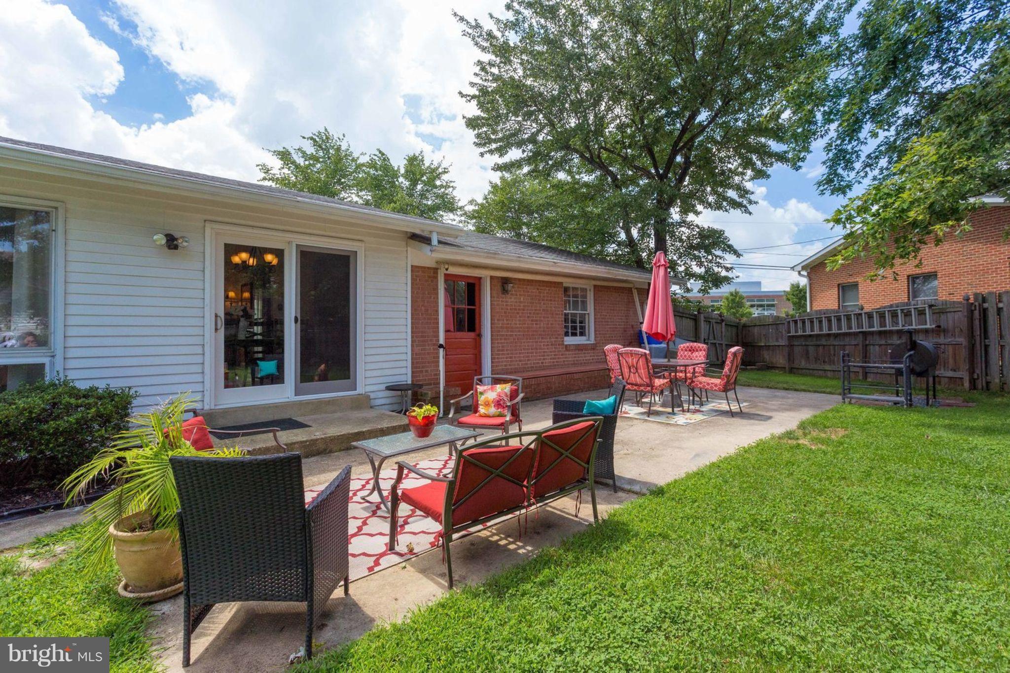 6420 Meriwether Lane Springfield, VA 22150 - Photo 24 of 27 Concrete patio