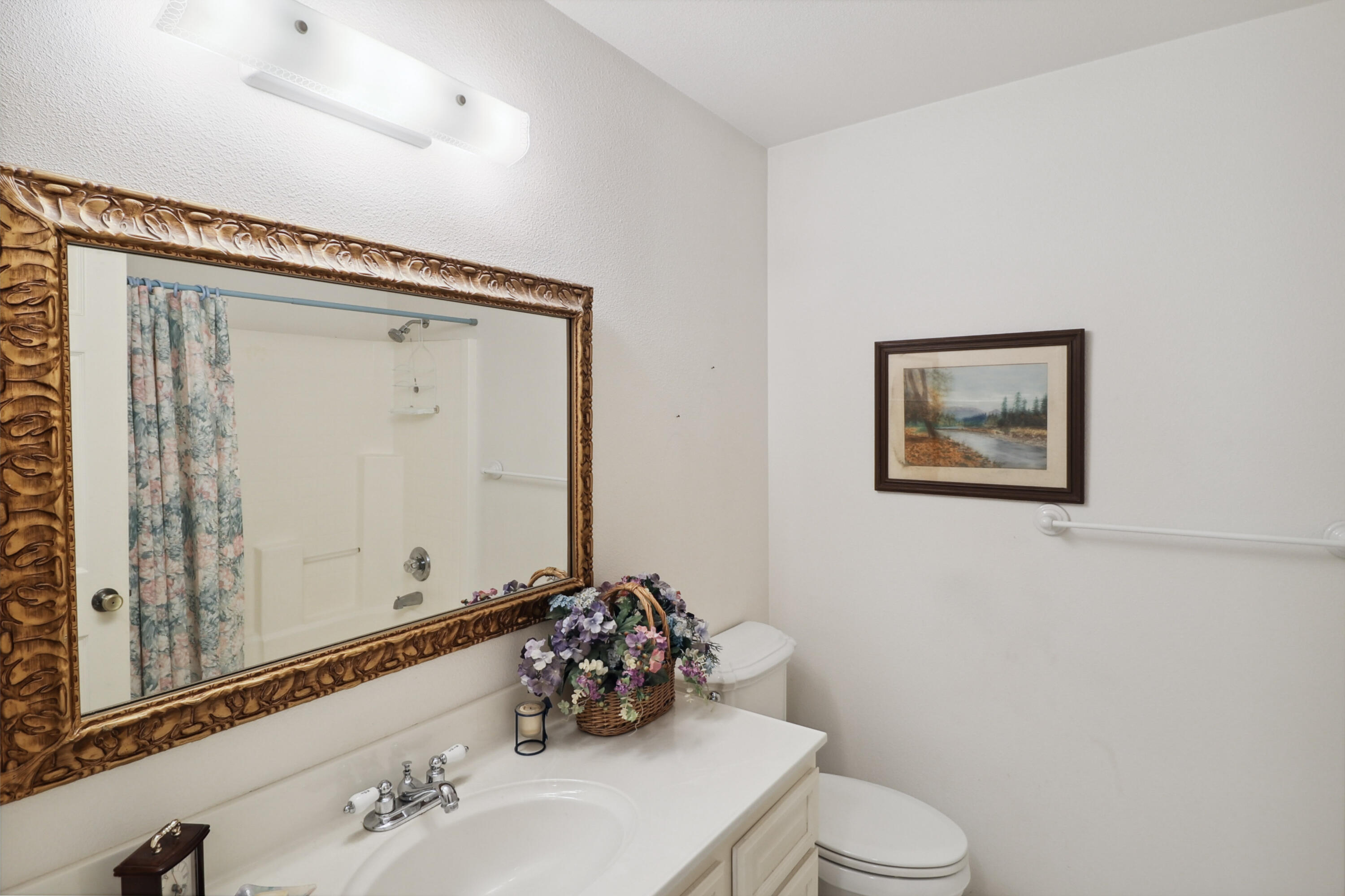 9400 Placer Road Redding, CA 96001 - Photo 20 of 52 a bathroom with a sink mirror vanity and toilet