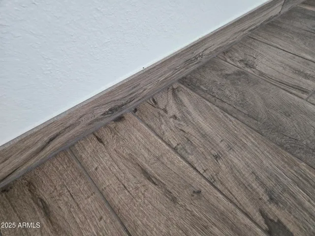 a view of wooden floor